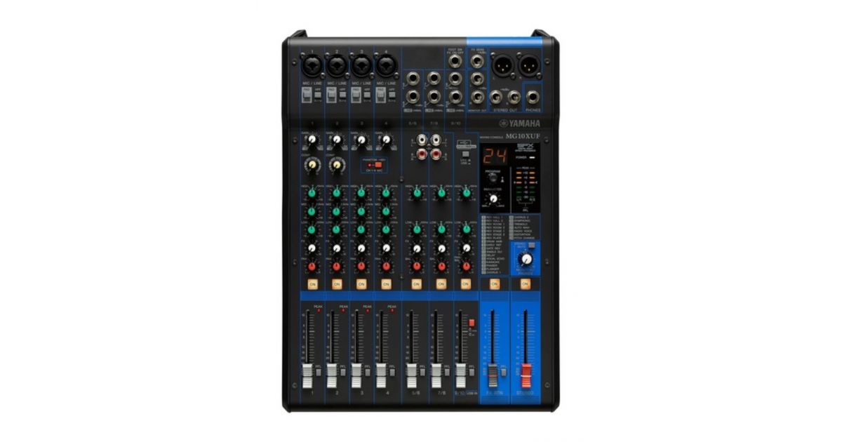 Yamaha MG10XUF Mixing Console | Event-Rent.co.uk